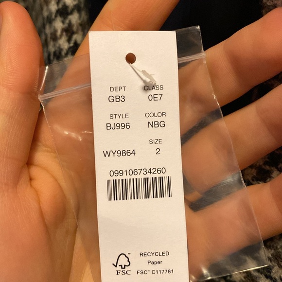 J.Crew Sommerset blazer in houndstooth wool - size 2 - Picture 8 of 8